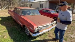 Редкий Chevrolet Impala SS 1963 с мотором 409 найден в поле Теннесси