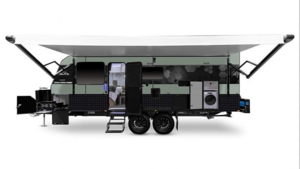 Семейный прицеп Ourea Royal от Cadillac RV создан для сложных путешествий по Австралии