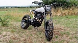 Honda SLR650 в стиле скрэмблер: кастом от Thornton Hundred Motorcycles удивляет легкостью