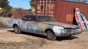 Редкий Oldsmobile Delmont 88 1968 года ожил после 36 лет в пустыне Аризоны