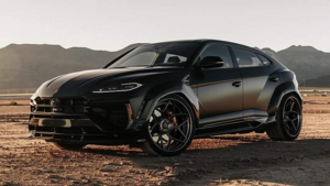 Lamborghini Urus SE с широким обвесом и новыми дисками выглядит как из будущего