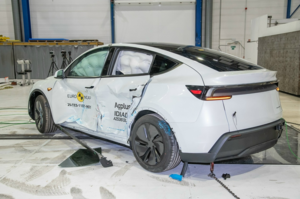 Обновленный Tesla Model Y стал лидером по безопасности в тестах Euro NCAP 2025