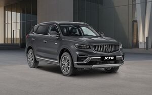 В России начались продажи рестайлингового Belgee X70 в пяти комплектациях