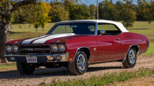Редчайший Chevrolet Chevelle LS6 1970 года с уникальным верхом может установить рекорд