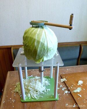 Капусторезка с регулируемым ножом