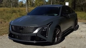 Владелец нового Cadillac CT5-V увеличил мощность на 200 л.с. после тюнинга