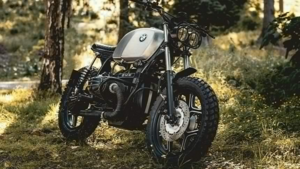 Уникальный кастом BMW R 80 Scrambler из Шотландии: преображение классики в шедевр