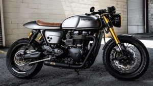 Triumph Thruxton R 2018 получил стильную доработку от A&J Cycles и сохранил фирменный облик