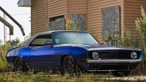 Уникальный кабриолет Chevrolet Camaro 1969 года удивил необычной конструкцией крыши