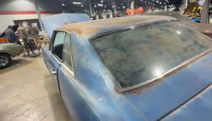 Редкий Pontiac GTO 1965 года с секретом Corvette найден под слоем пыли