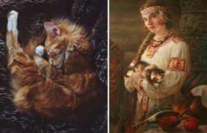 Почему на Руси кошки были роскошью и откуда они появились