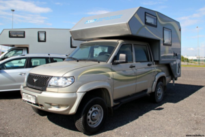Компактный кемпер Ладога 2.0 для UAZ Patriot Pickup: дом на колесах для путешествий