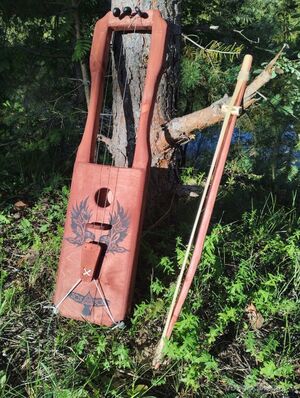 Тальхарпа - смычковая лира