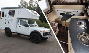 Компактный автодом на базе Lada 4x4: новый взгляд на путешествия по бездорожью