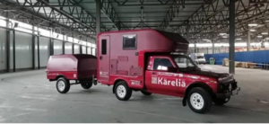 Российское ателье превратило Lada Niva Legend в полноценный автодом для путешествий