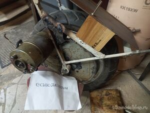 Лучше плохо ехать, чем хорошо идти №3 - редуктор из венца и шестерни бендикса