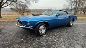 Уникальный Ford Mustang 1969 года с мотором 428 SCJ не продан за 110 тысяч долларов