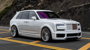 Rolls-Royce Cullinan 2026 года получил уникальный тюнинг от Urban с белым и оранжевым цветом