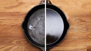 Как очистить сковороду от нагара в домашних условиях