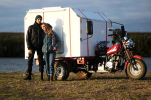 Как пара из Кунгура построила мотодом и отправилась к Черному морю