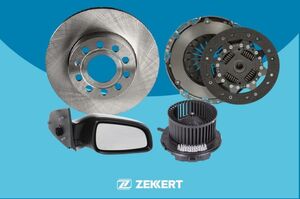 Zekkert расширил каталог автозапчастей более чем на 100 новых артикулов