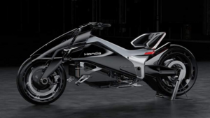 Honda показала концепт Outlier — электрический мотоцикл с полным приводом