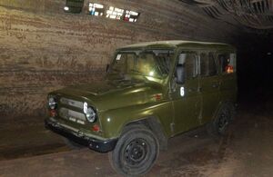 500 км под землёй: дизельный УАЗ проходит боевое крещение в штольнях