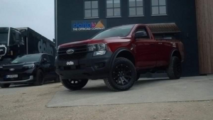 Ford Ranger с новым лифт-комплектом Delta4x4 и 33-дюймовыми шинами для Европы