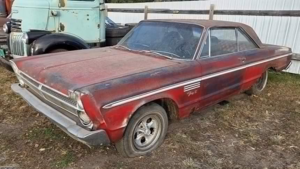 Редкий Plymouth Fury 1965 года с мотором Street Wedge спасли от утилизации