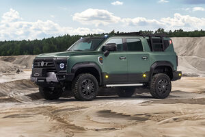 Белорусский рынок могут пополнить брутальные внедорожники Dongfeng MS600 и MS500