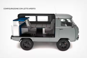 Итальянцы создали уникальный кемпер на базе УАЗ Буханка за 99 минут