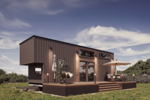 Британский дом Napoli Tiny Home: современный комфорт и две отдельные спальни на 20 м²