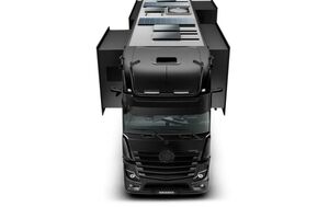 Brabus Big Boy 1200: роскошный дом на колесах на базе тягача Mercedes Actros