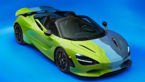 McLaren и художница Нат Боуэн создали уникальный арт-кар 750S с новым покрытием MSO