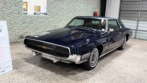 Уникальный Ford Thunderbird Apollo 1967 года с телефоном и телевизором снова выставлен на аукцион