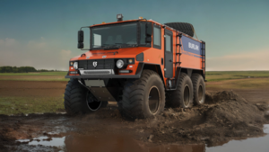 Экспедиционный снегоболотоход 6х6: Гармония силы и автономности на бездорожье