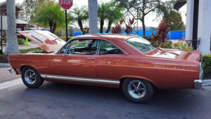 Редкий Ford Fairlane GTA 1966 года с мотором 390 V8 и уникальным цветом Emberglow