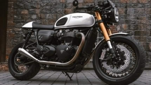 В Нью-Йорке превратили Triumph Thruxton R в уникальный кастом для настоящих ценителей