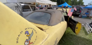 Редкий Plymouth Superbird 1970 года простоял четверть века под навесом после забвения