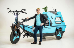 Транспорт будущего Zeltini Z-Triton: амфибийный трицикл из Латвии совмещает велосипед, лодку и дом