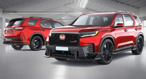 Виртуальный Honda Pilot Type R 2027: семейный кроссовер с характером спорткара