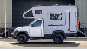 В России создали автодом на базе УАЗ Патриот с душем, туалетом и стиральной машиной