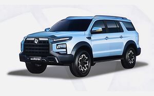 Sollers выпустит новый рамный внедорожник S9 на базе китайского пикапа