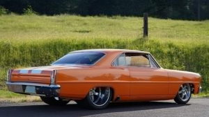 Уникальный Chevrolet Nova 1966 года мощнее Bugatti Veyron и готов к аукциону