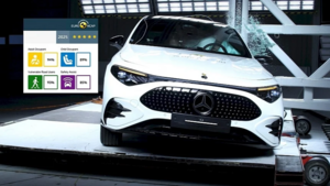 Электрический Mercedes-Benz CLA признан одним из самых безопасных автомобилей Европы