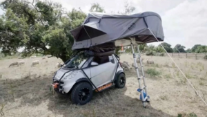 Удивительный проект: как из городского Smart сделать внедорожный кемпер для путешествий и ночевок