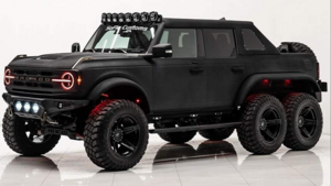 Ford Bronco Apocalypse Dark Horse: шестиколесный внедорожник, который не боится ничего