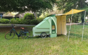 Компактный кемпер Scout: из велосипеда в дом на колесах за 180 секунд