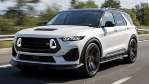 Виртуальный тюнинг превратил Ford Explorer 2026 в мускулистый внедорожник