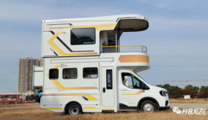 Jiangling Ford представил автодом с автоматическим подъемом для путешествий вне дорог